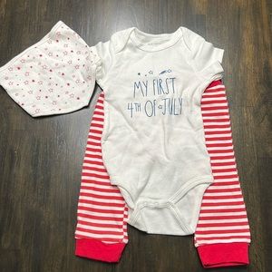 My First Fourth of July Set - Rae Dunn